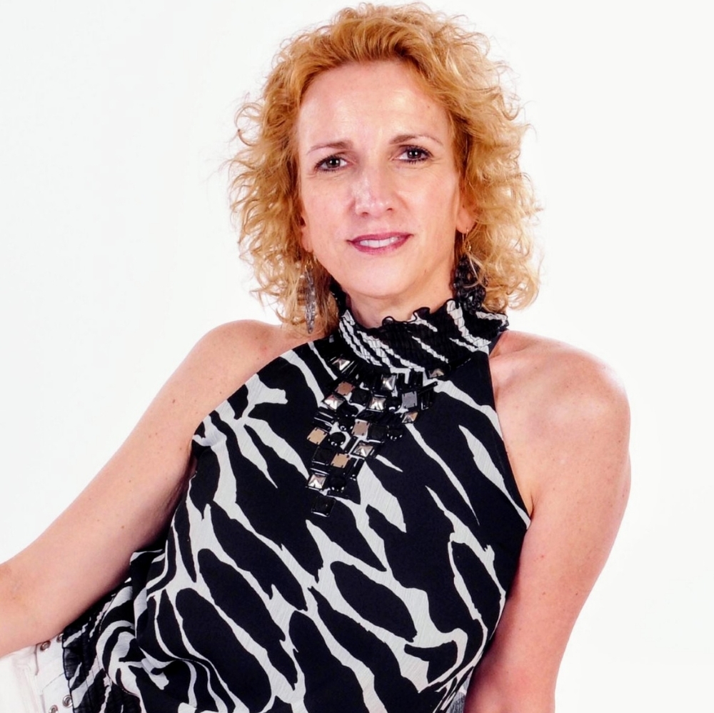 Alfani Zebra Print Sleeveless, Jewelled N Halter Neckline Top Women's 6